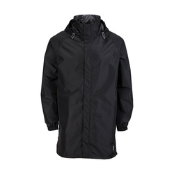 XTM Stash Unisex 2L 3/4 Length Packable Rain Jacket - Black