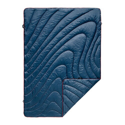 Rumpl The Original Puffy Blanket - Deepwater Blue/Red - Throw