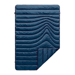 Rumpl The Original Puffy Blanket - Deepwater Blue/Red - 1P