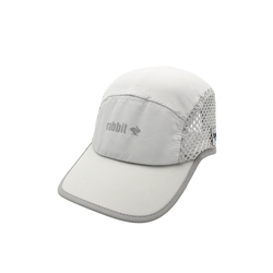 Rabbit Vent Mesh Run Hat - Snow White