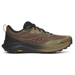 Saucony Peregrine 16 Mens Trail Running Shoes - Field/Black