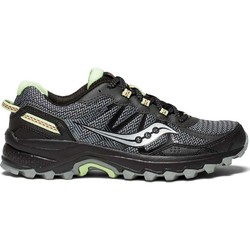 Saucony Excursion TR11 Womens Trail Running Shoes - Black/Lime