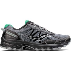 Saucony Excursion TR11 Mens Trail Running Shoes - Grey/Black/Green