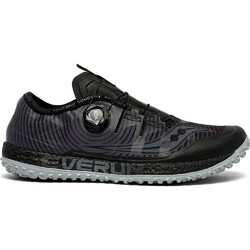Saucony Switchback ISO Mens Trail Running Shoes - Black/Grey