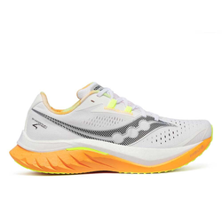 Saucony Endorphin Speed 4 Mens Road Running Shoes  - White/Peel