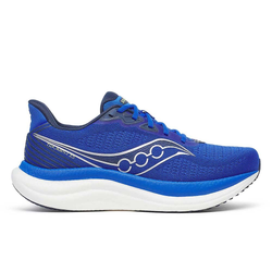 Saucony Triumph 23 Mens Wide Road Running Shoes - Lapis/Silver