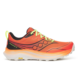 Saucony Peregrine 16 Mens Trail Running Shoes  - Fire/Black