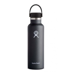 Hydro Flask Hydration Standard Mouth Water Bottle - 21oz/621ml - Black