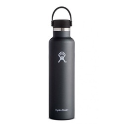 Hydro Flask Hydration Standard Mouth Water Bottle - 24oz/709ml - Black
