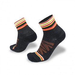 Wilderness Wear Merino Multi Sport Socks - Black Stripe
