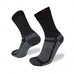 Wilderness Wear Cape To Cape Light Hiker Socks- Black/Charcoal