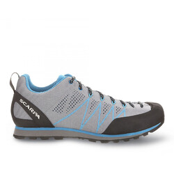 Scarpa Crux Air Mens Approach Approach Shoes - Smoke/Lake Blue