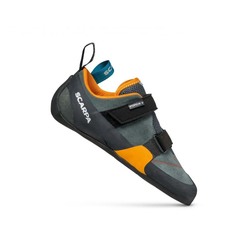 Scarpa Force V Mens Climbing Shoes - Mangrove/Papaya