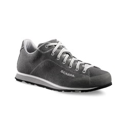 Scarpa Margarita Suede Leather Travel Walking Shoes - Dark Grey