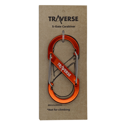 Traverse Accessory S-Biner - 88mm - Orange