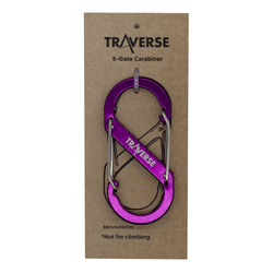 Traverse Accessory S-Biner - 88mm - Purple
