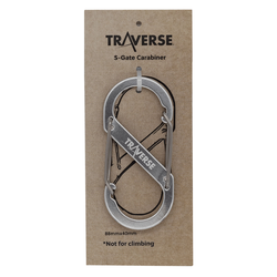 Traverse Accessory S-Biner - 88mm - Silver