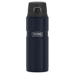 Thermos Stainless King Vacuum Insulated Bottle with Flip Lid - 710ml - Midnight Blue