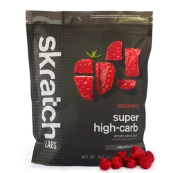 Skratch Labs Super High-Carb Sport Drink Mix - 840g - 8-Serving Resealable Pouch - Raspberry