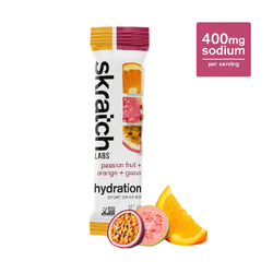 Skratch Labs Sport Hydration Electrolyte Drink Mix - Single Serving - Passion Fruit Orange Guava