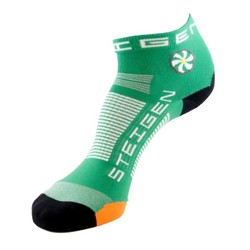 Steigen Unisex Running Socks - Irish Green - OSFA
