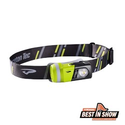Princeton Tec Snap Muti-Use Light Head Lamp- Grey/Green