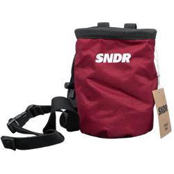 SNDR Chalk Bag - Small Logo - Burgundy