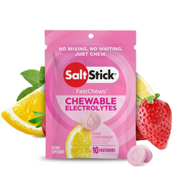 Saltstick FastChews Electrolyte Replacement - 10 Chewable Tablets - Pink Lemonade