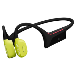 Suunto Wing Bone Conduction Headphones w/ Charging Dock - Lime