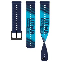 Suunto 22mm Athletic 6 Silicone Strap - Utmb World Series Navy Blue