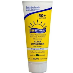 Sunsational SPF50+ Sensitive Skin Sunscreen - 200mL