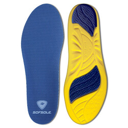 Sof Sole Perform Athlete Mens Insole - Blue
