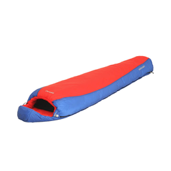 One Planet Summit -5 Unisex Synthetic Sleeping Bag - Regular - LHZ - Blue/Red