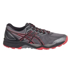 Asics Gel-Fuji Trabuco 6 Mens Trail Running Shoes - Carbon/Red Alert
