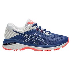 Asics GT-2000 6 Trail Womens (D) Wide Trail Running Shoes - Deep Ocean/Mid Grey