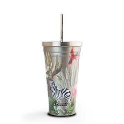 Cheeki Insulated Stainless Steel Tumbler - 500ml - Jungle