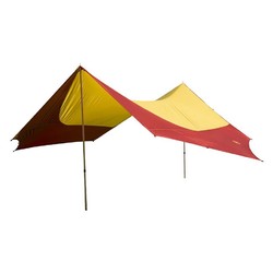 Big Agnes Deep Creek Tarp Shelter Large - Yellow/Red