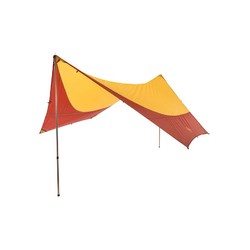 Big Agnes Deep Creek Tarp Shelter Medium - Yellow/Red