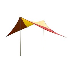 Big Agnes Deep Creek Tarp Shelter Small - Yellow/Red