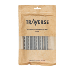 Traverse Titanium Tent Stakes - 6 pack