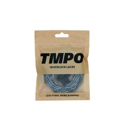 TMPO Quicklock Laces - Black/White Water Weave