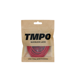 TMPO Quicklock Laces - Red/White Striped
