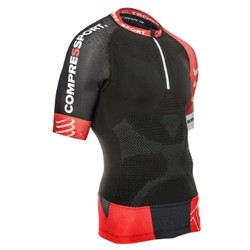 Compressport Trail Running Shirt V2 Mens Compression Short Sleeve Shirt - Black