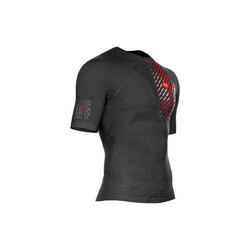 Compressport Postural SS Mens Trail Running Top - Black