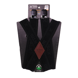 XTM Adults Braces Suspenders - Black