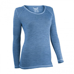 Wilderness Wear Merinofusion Light 160 Women's Long Sleeve Tee - Fusion Glacier
