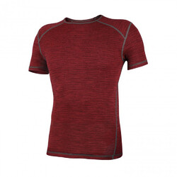 Wilderness Wear Merinofusion Light 160 Men's Short Sleeve Tee - Fusion Red Earth