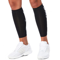 2XU Compression Unisex Calf Guards - Black/Black