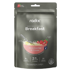 Radix Nutrition Ultra Dairy Breakfast Plant-Based Meal - Strawberries & Cream - 800kcal