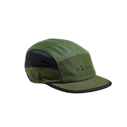 Vaga Club Unisex Running Cap - Utility Green/Black